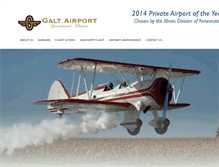 Tablet Screenshot of galtairport.com